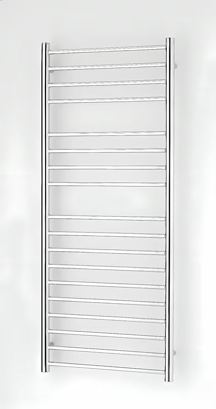 Kombinowany łazienkowy grzejnik łazienkowy Anima Paul 60x120 cm w wykończeniu z polerowanej stali nierdzewnej chrome.