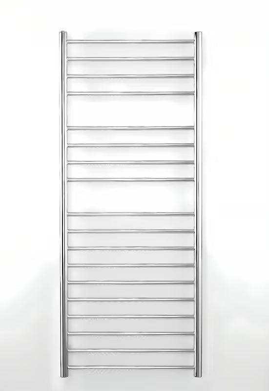 Kombinowany grzejnik łazienkowy grzejnik łazienkowy Anima Paul 150x60 cm w wykończeniu chrome z polerowanej stali nierdzewnej.