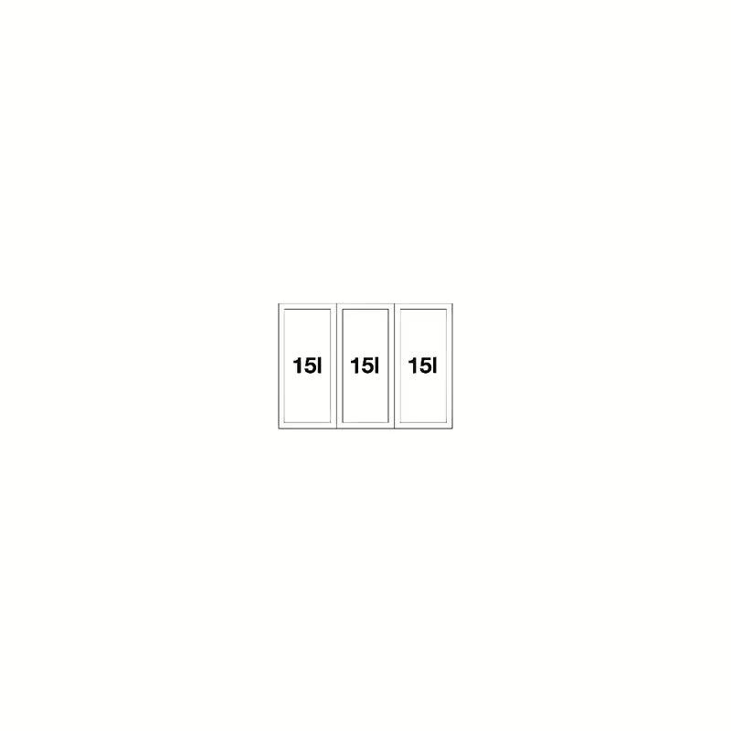 Kosz na Śmieci sorter Blanco Select II pro do organizacji w szafce dolnej