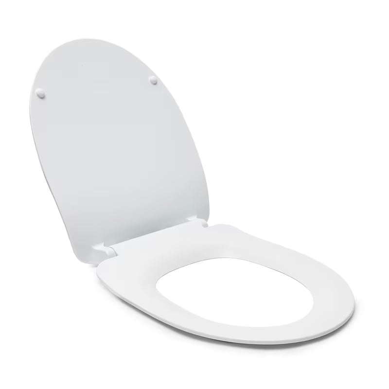 Biała miska WC wisząca Cersanit Dormo z bezkołnierzową konstrukcją i deską soft Close