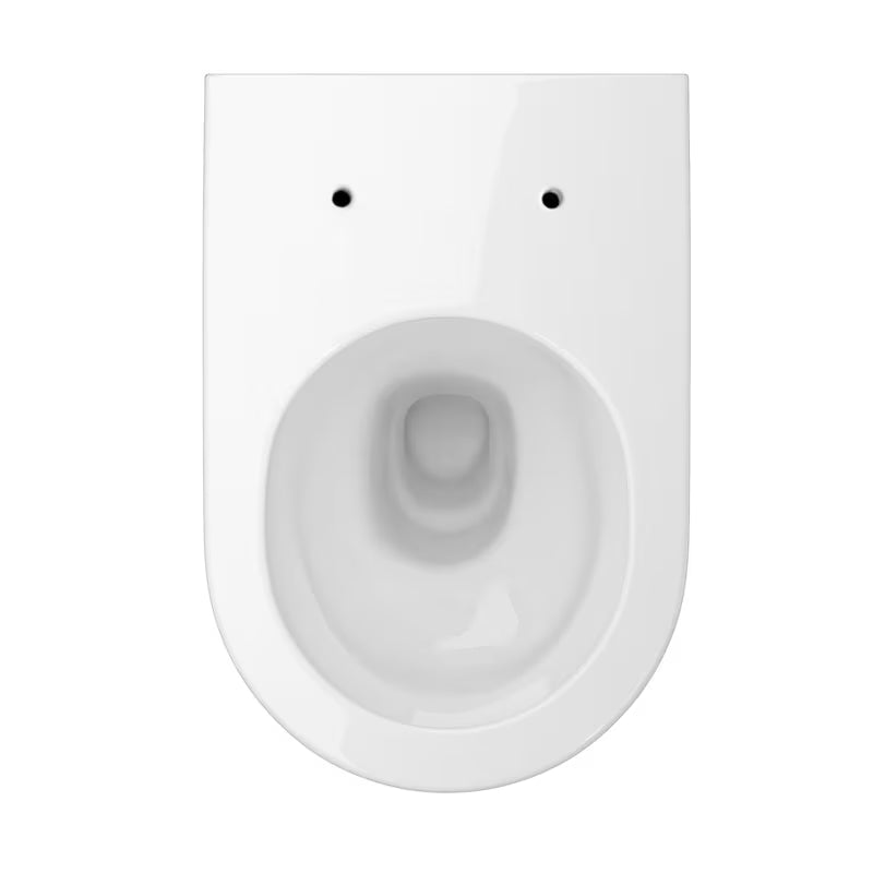 Biały miska WC wisząca Cersanit Inverto z systemem spłukiwania wirowego i deską soft Close