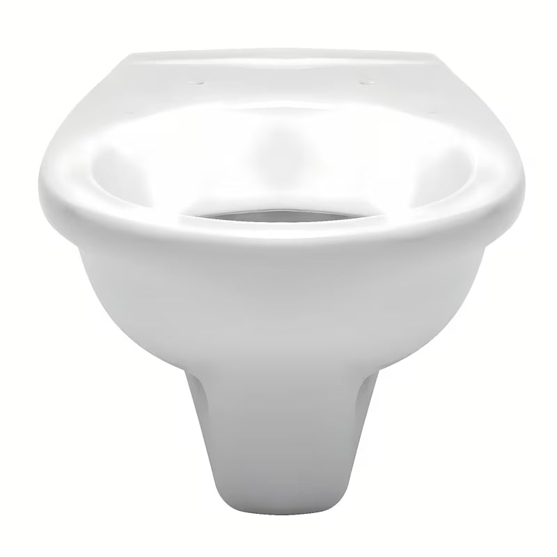Białe miska WC wisząca Fayans Neo z trwałej ceramiki sanitarnej z odpływem poziomym i oszczędnym spłukiwaniem DualFlush.