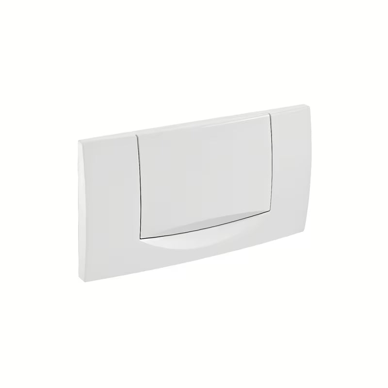 Przycisk spłukujący Geberit 200F pro spłukiwanie Start/Stop w kolorze alpejskiej bieli.