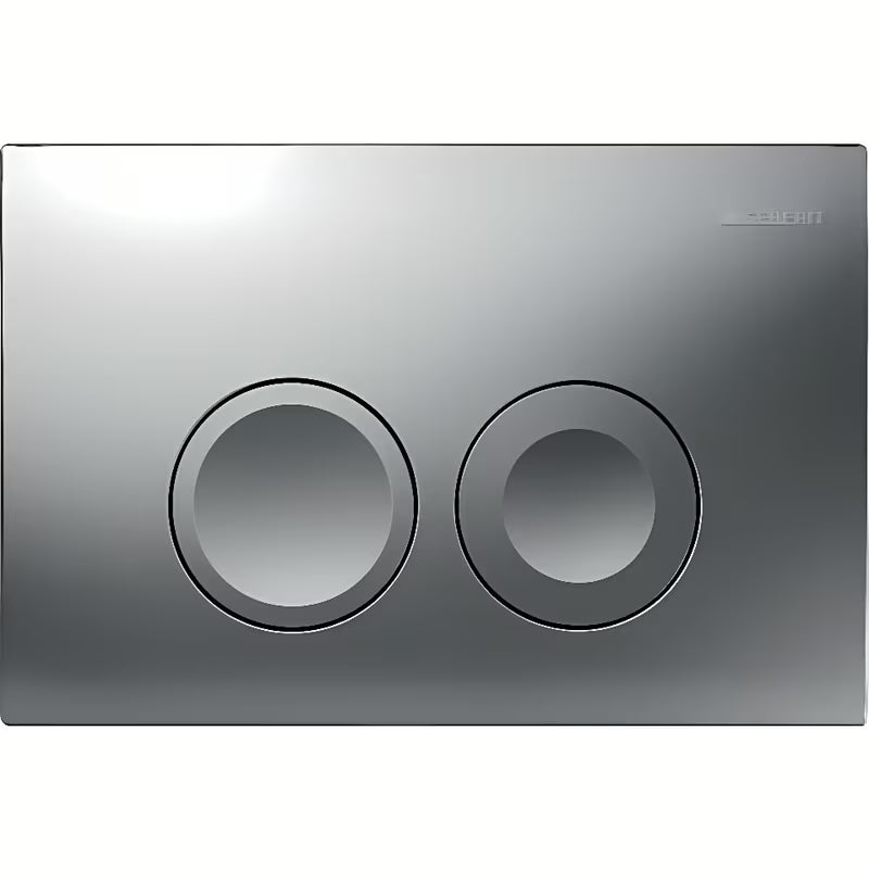 Przycisk spłukujący Geberit Delta25 w matowym chromie pro moduły Geberit Delta