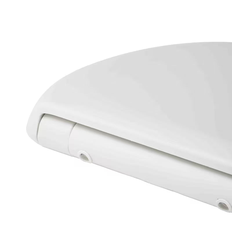 Biała uniwersalna DESKA sedesowa Glacera Easy z duroplastu z soft Close i mocowaniem EasyLock