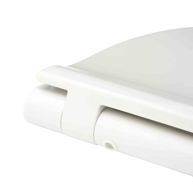 Biała supercienka DESKA sedesowa Glacera EasySlim33 z duroplastu z soft Close i mocowaniem EasyLock