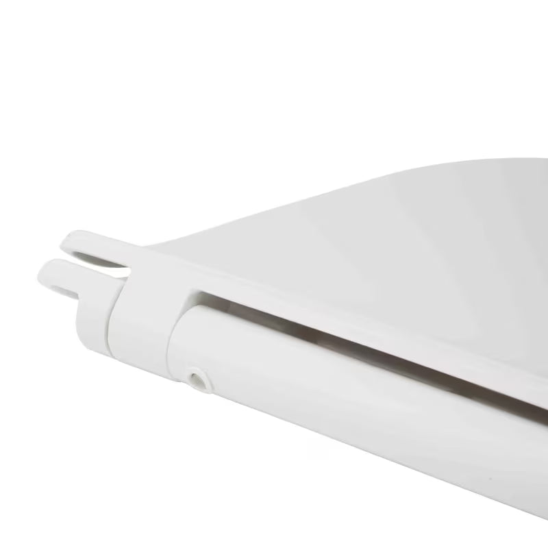 Biała supercienka DESKA sedesowa Glacera EasySlim44 z duroplastu z zawiasami soft Close i mocowaniem EasyLock.