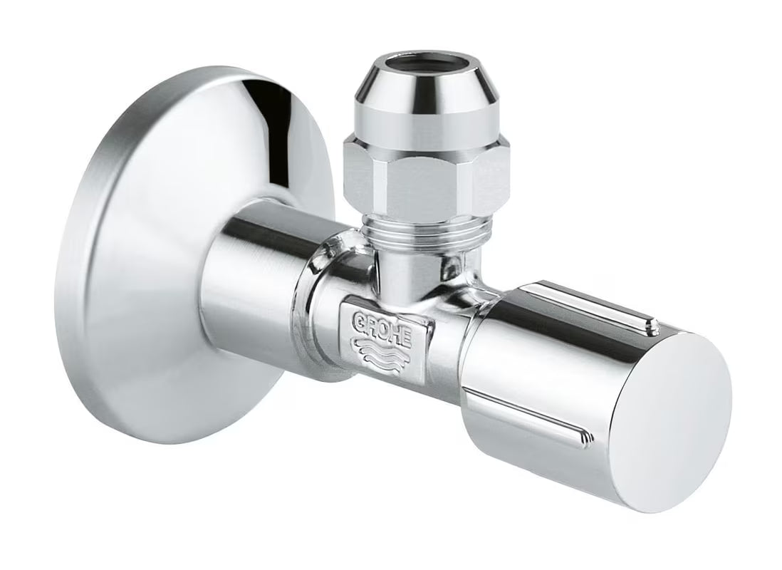 Grohe zawór kątowy z zaślepką w chromie pro z przyłączem ściennym DN 15