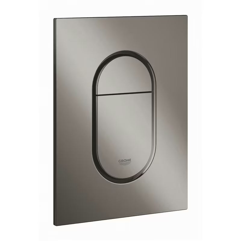 Przycisk spłukujący przycisk Grohe Arena Cosmopolitan S w kolorze hard graphite pro stelaże podtynkowe