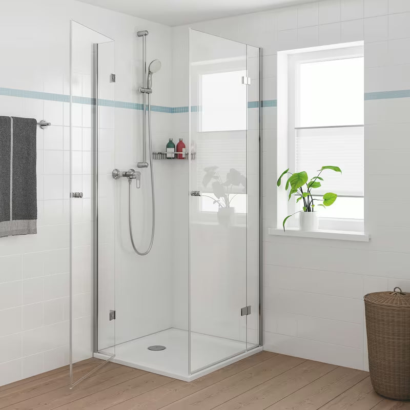 Grohe bauloop jednouchwytowa ścienna bateria prysznicowa w wykończeniu chrom bez zestawu prysznicowego