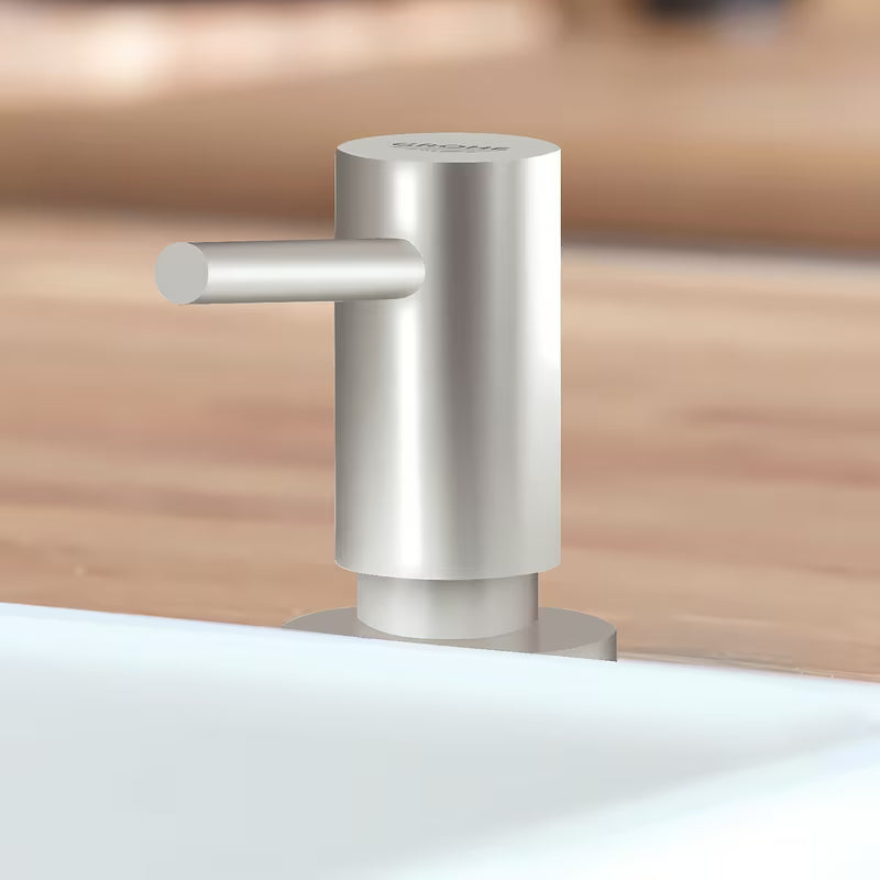Dozownik do Mydła Grohe Cosmopolitan w wykończeniu supersteel ze szczotkowanej stali nierdzewnej