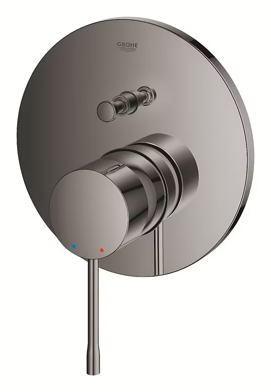 Podtynkowa bateria prysznicowa Grohe Essence New w kolorze twardy grafit z dźwignią