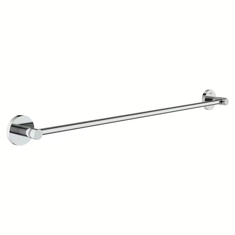 Chromowany uchwyt na ręczniki Grohe Essentials z ukrytym mocowaniem ściennym