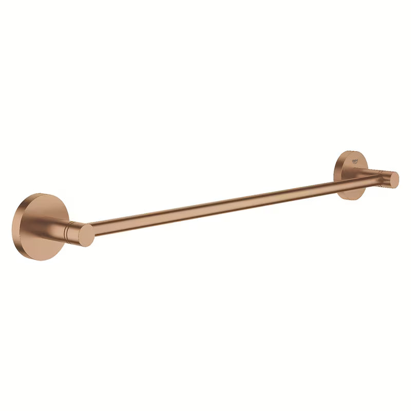 Uchwyt na Ręczniki Grohe Essentials w wykończeniu Brushed Warm Sunset z ukrytym mocowaniem