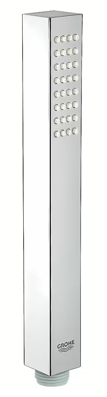 Słuchawka prysznicowa Grohe Euphoria Cube Stick o kwadratowym kształcie, z chromowanym wykończeniem
