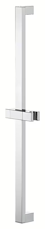 Chromowany drążek prysznicowy Grohe Euphoria Cube 60 cm z obrotowym uchwytem i ślizgaczami