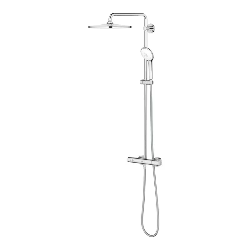 Grohe Euphoria System prysznicowy z baterią termostatyczną w wykończeniu chrom