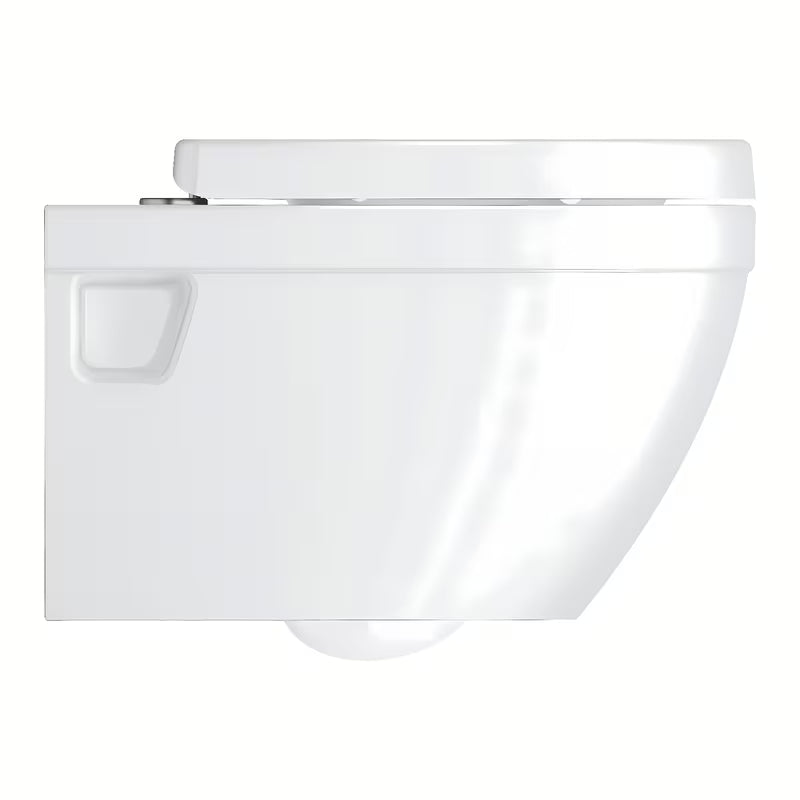 Białe miska WC wisząca Grohe Euro Ceramic Rimless z odpływem poziomym i głębokim spłukiwaniem