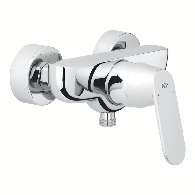 Ścienna jednouchwytowa bateria prysznicowa Grohe Eurosmart Cosmopolitan w wykończeniu chrom