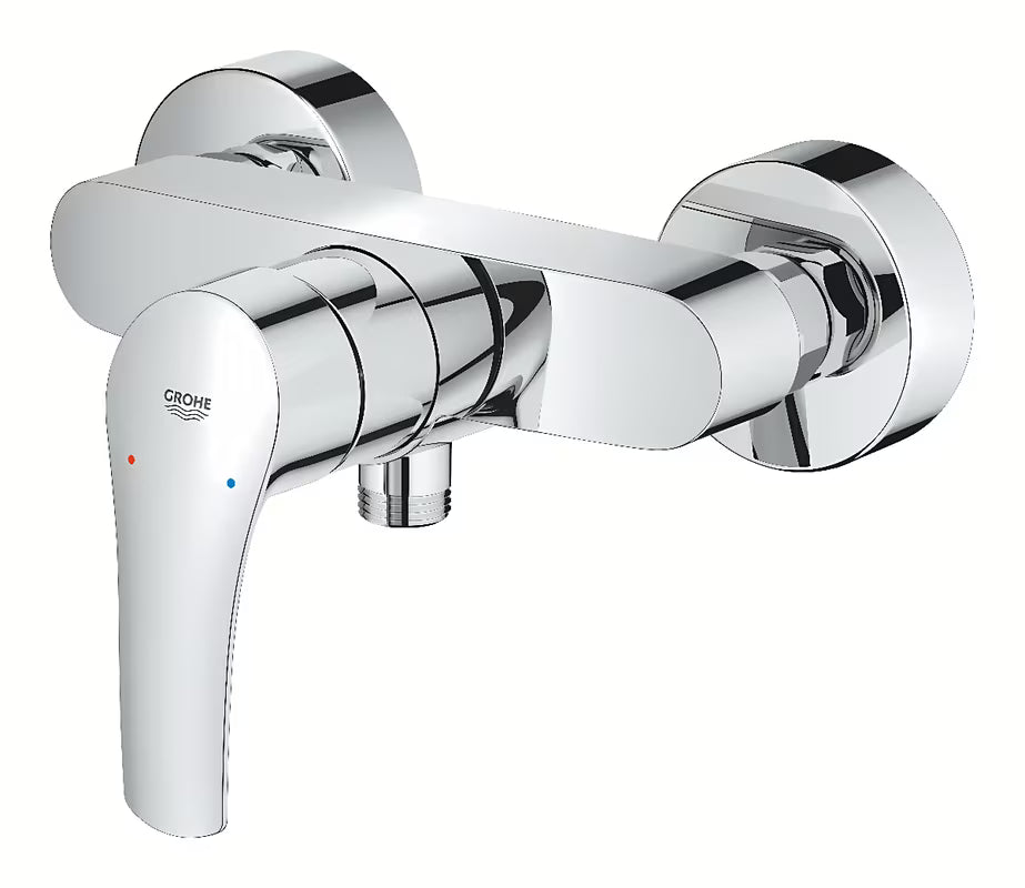 Grohe Eurosmart New jednouchwytowa ścienna bateria prysznicowa w wykończeniu chrom