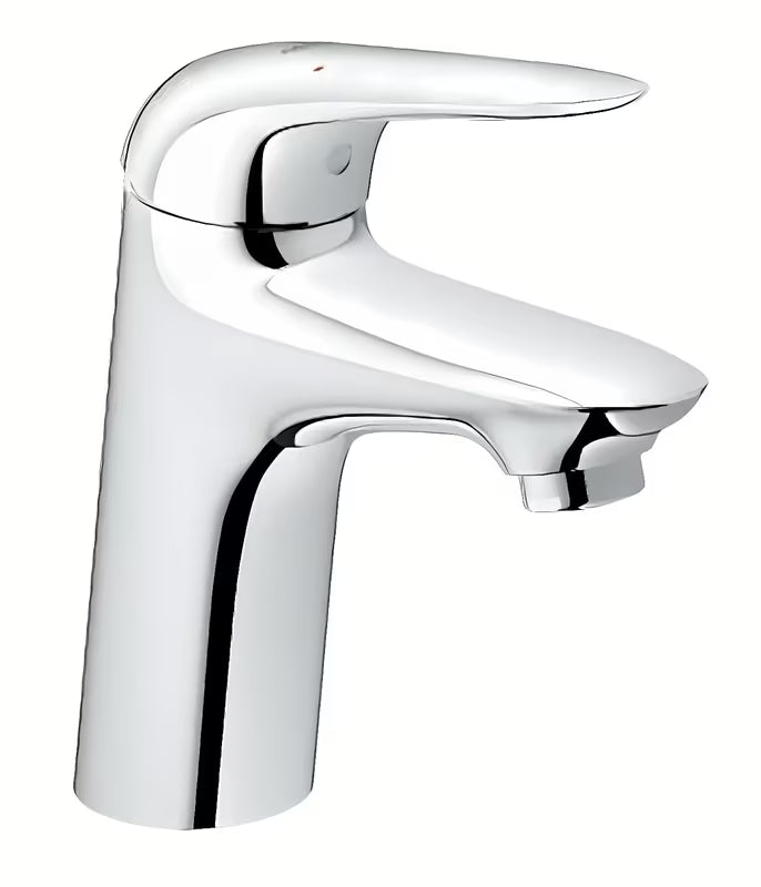 Jednouchwytowa bateria umywalkowa Grohe Eurostyle New w wykończeniu chrom z metalową dźwignią