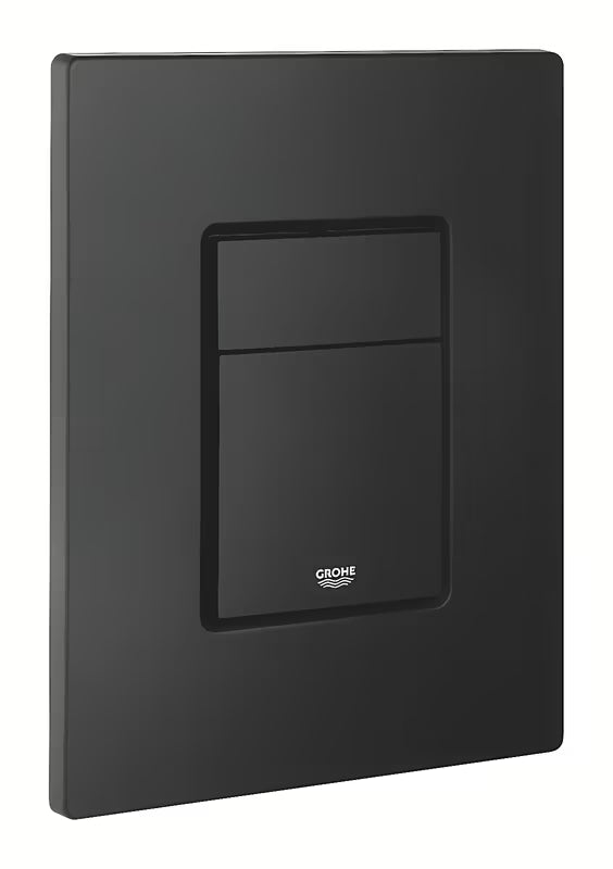 Przycisk spłukujący Grohe Even w kolorze matowej czerni phantom black