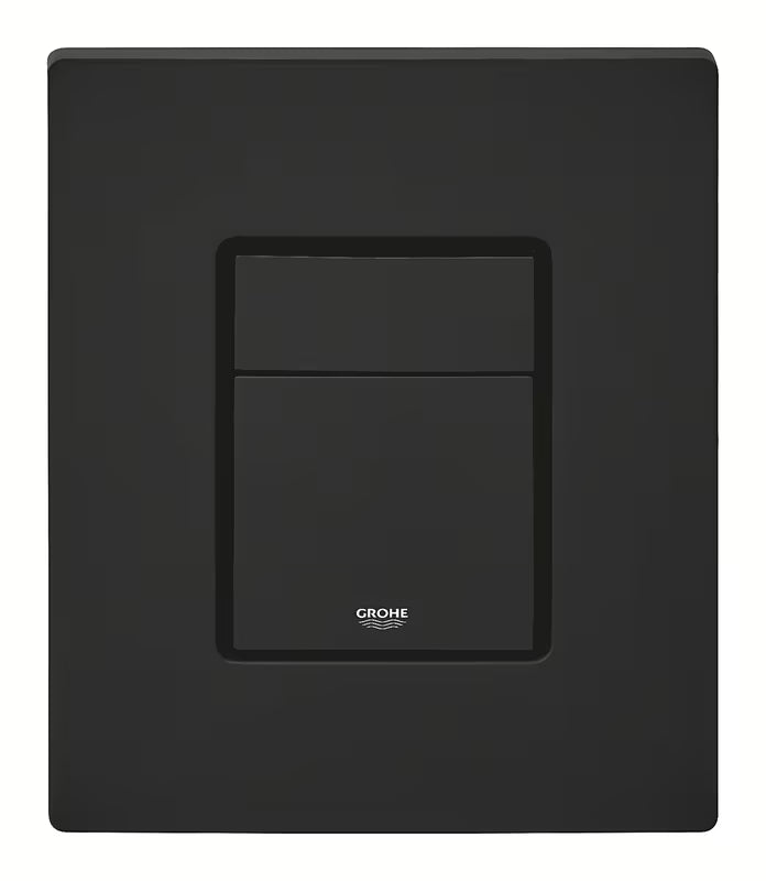 Przycisk spłukujący Grohe Even w kolorze matowej czerni phantom black