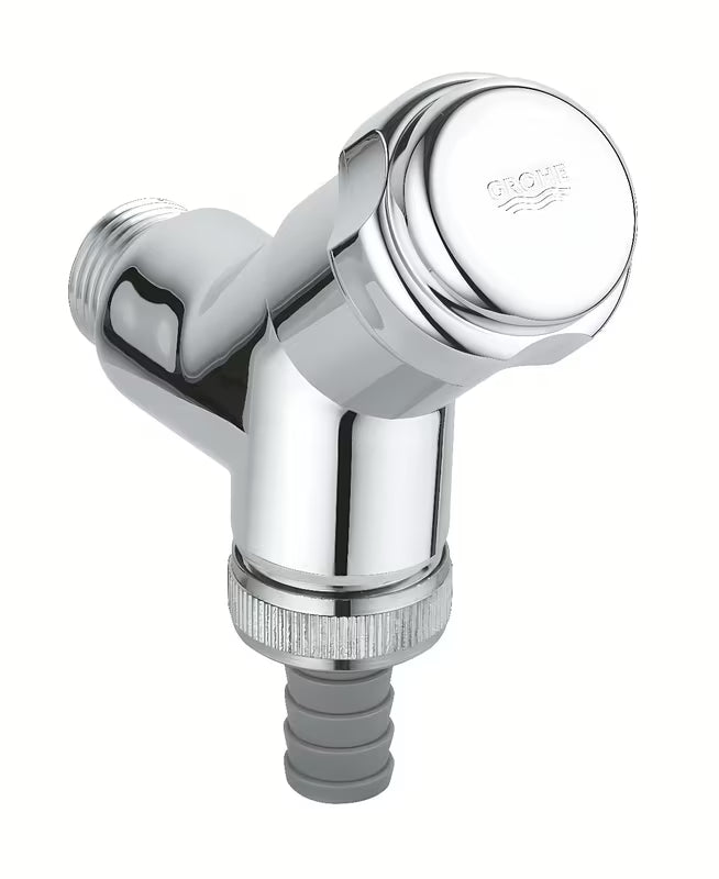 Zawór kątowy Grohe pro do montażu ściennego z komorą smarową 1/2 i powłoką Grohe StarLight