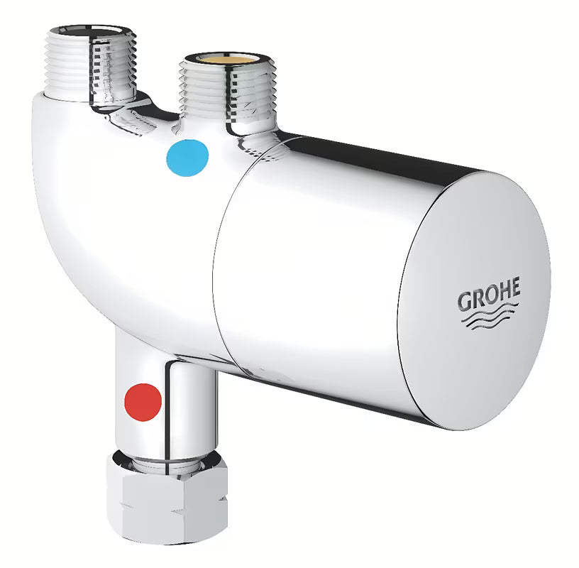Zabezpieczenie przed oparzeniem Grohe Grohtherm Micro pro dla bezpieczniejszego korzystania z ciepłej wody