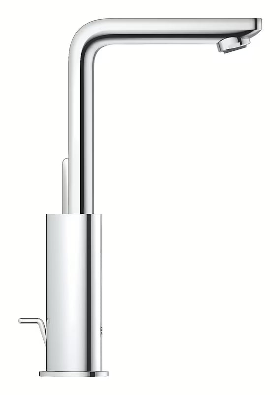 Grohe Lineare wysoka jednouchwytowa bateria umywalkowa z odpływem w wykończeniu chrom