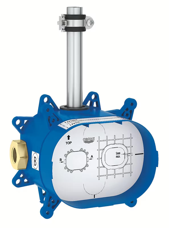 Element podtynkowy Grohe Rainshower ze szczelną obudową i osłoną ochronną pro montażu