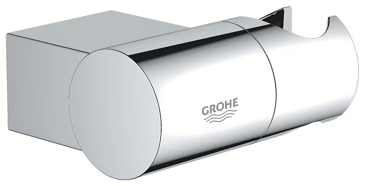 Ścienny regulowany uchwyt prysznicowy Grohe Rainshower w wykończeniu chrom z powłoką GROHE StarLight.