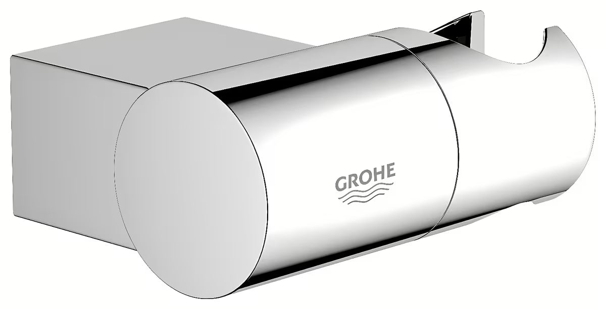 Ścienny regulowany uchwyt prysznicowy Grohe Rainshower w wykończeniu chrom z powłoką GROHE StarLight.