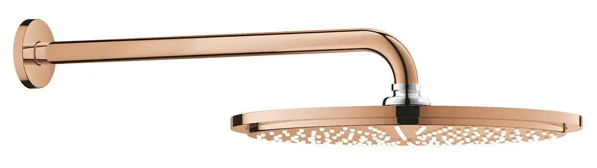 Grohe Rainshower Cosmopolitan 310 deszczownica z ramieniem 380 mm w wykończeniu warm sunset