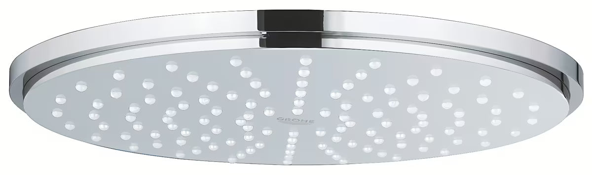 Metalowa deszczownica Grohe Rainshower Cosmopolitan 210 w chromie ze strumieniem Rain