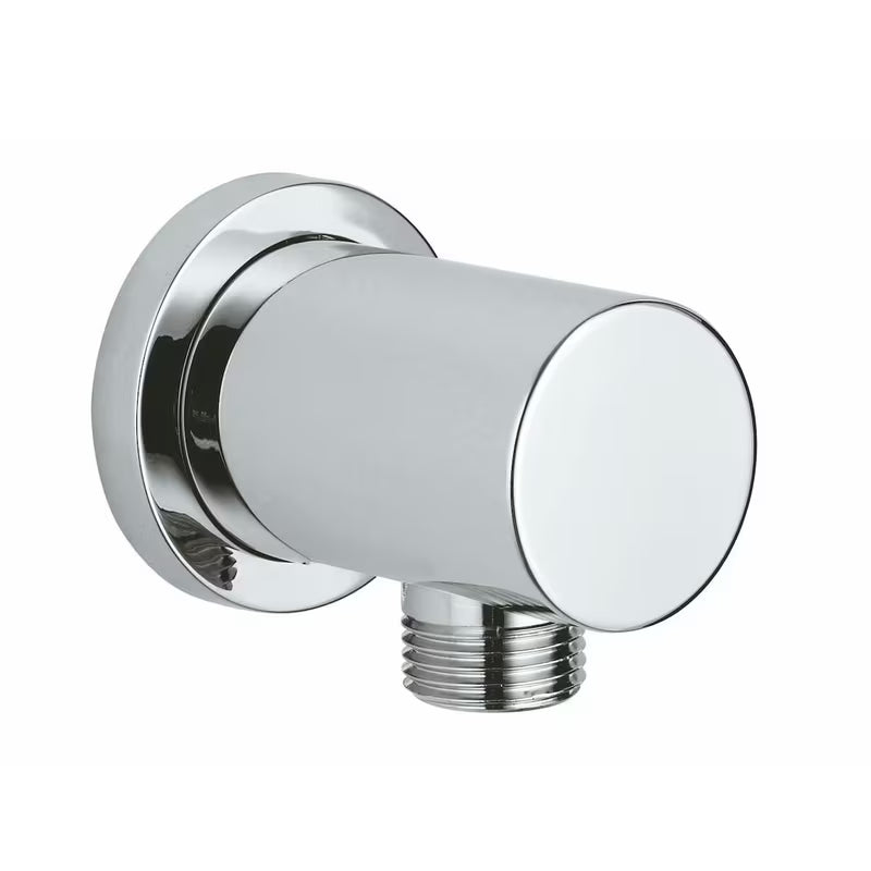 Grohe Rainshower neutral przyłącze kątowe w chromie z okrągłą rozetą