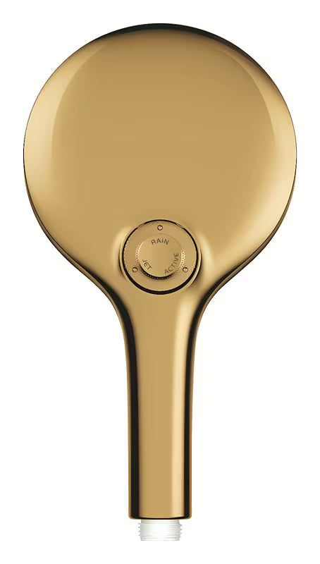 Słuchawka prysznicowa Grohe Rainshower 130 SmartActive w wykończeniu cool sunrise z trzema rodzajami strumienia