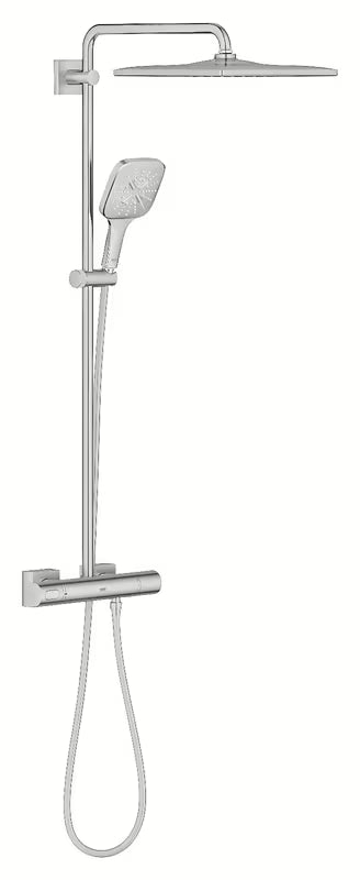 Grohe Rainshower System prysznicowy z baterią termostatyczną w wykończeniu supersteel