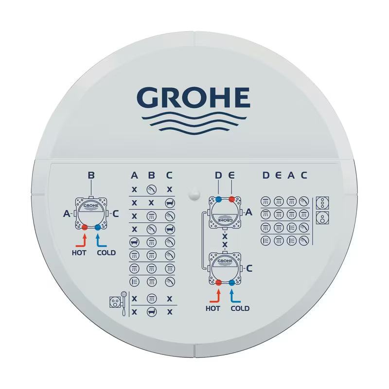 Grohe Rapido Smartbox uniwersalny element podtynkowy DN 15 pro do montażu podtynkowego