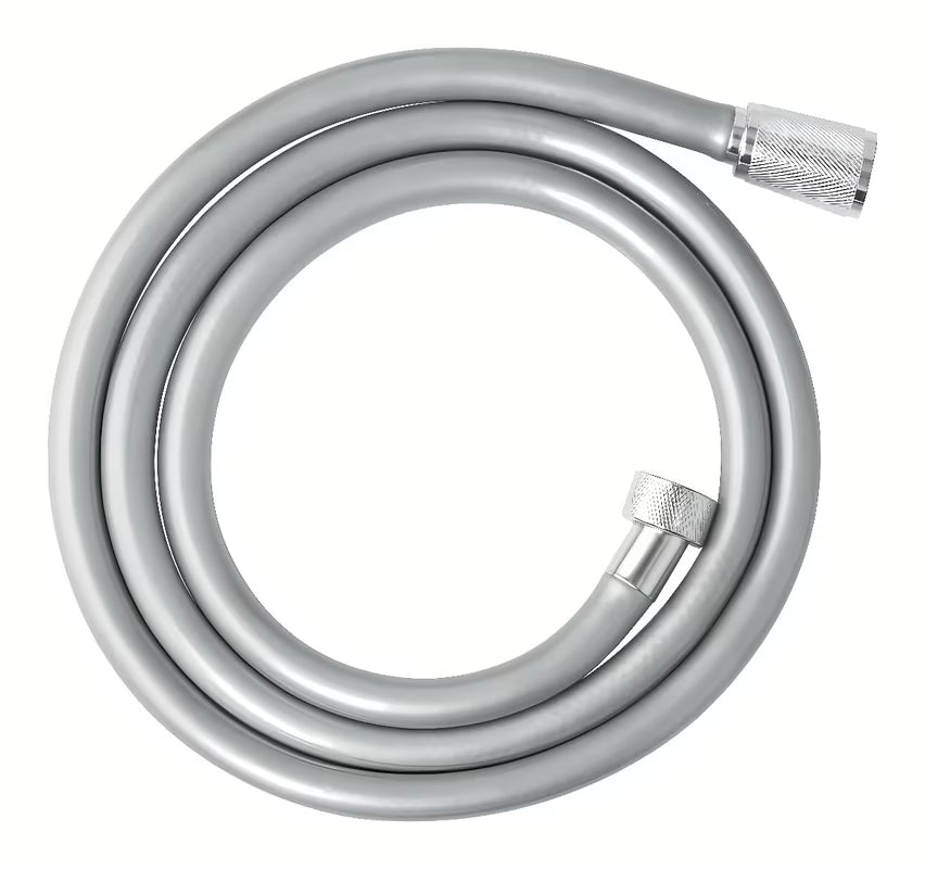 Chromowany wąż prysznicowy Grohe Rotaflex 1500 mm z zabezpieczeniem TwistStop przed skręcaniem i gładką powierzchnią