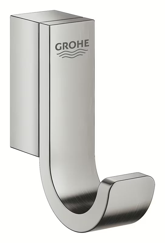 Haczyk na szlafrok Haczyk Grohe Selection w wykończeniu supersteel z ukrytym mocowaniem
