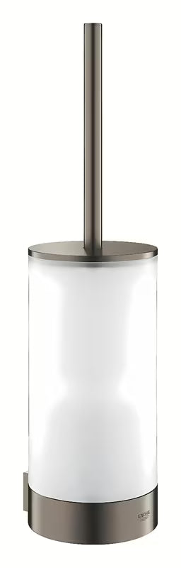 Ścienna SZCZOTKA do Wc Grohe Selection w wykończeniu szczotkowany hard graphite z ukrytym mocowaniem