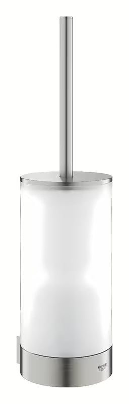 Ścienna SZCZOTKA do Wc Grohe Selection w wykończeniu supersteel z ukrytym mocowaniem