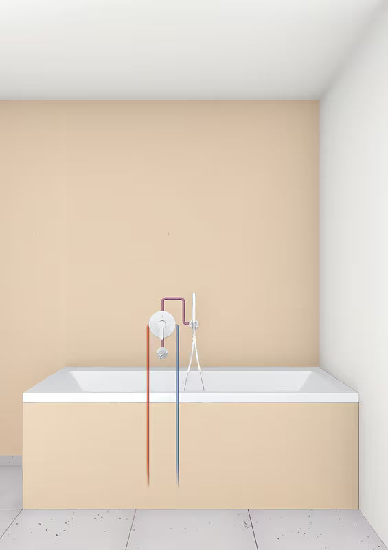 Chromowana słuchawka prysznicowa Grohe Sena Stick z jednym strumieniem i technologią Grohe DreamSpray