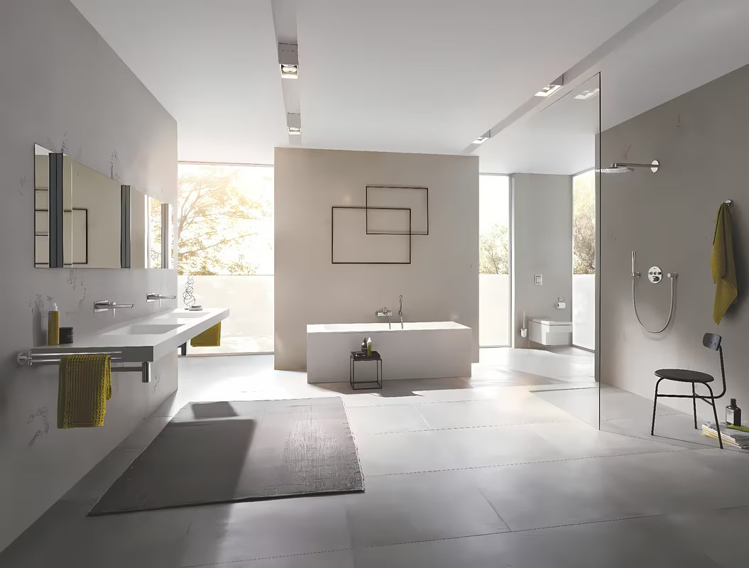 Wąż prysznicowy Grohe Silverflex 1250 mm z matowym wykończeniem Grohe supersteel i końcówką TwistFree zapobiegającą skręcaniu.
