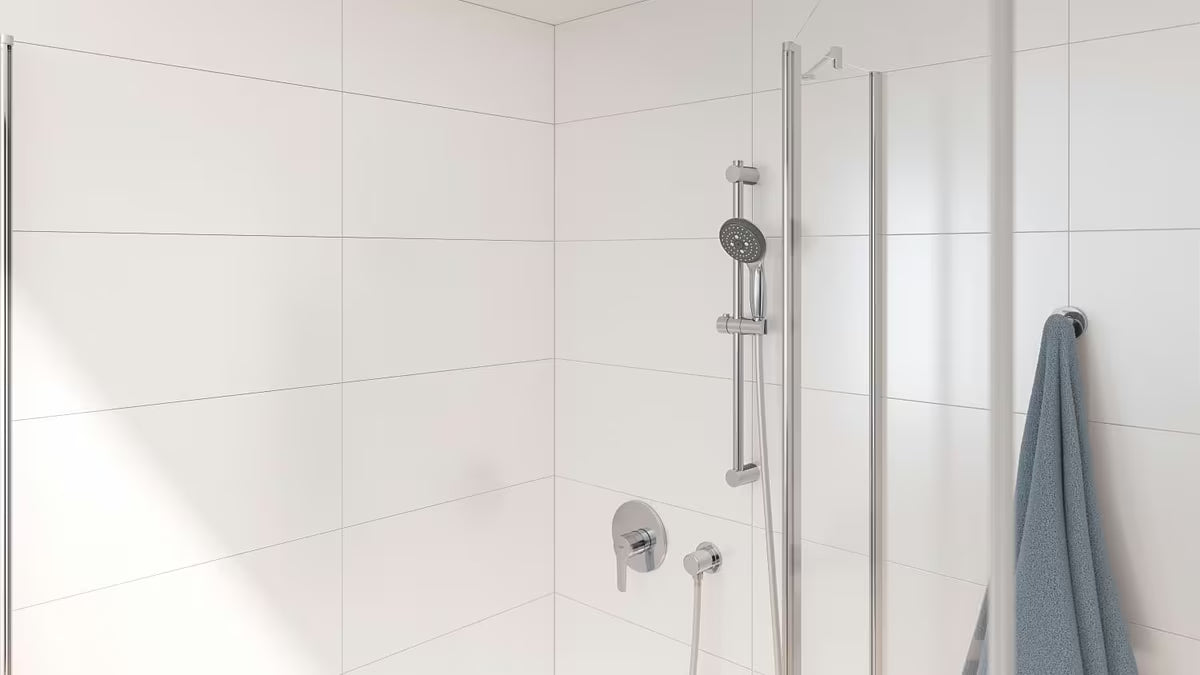 Grohe Start podtynkowa bateria prysznicowa w wykończeniu chrom z dźwignią