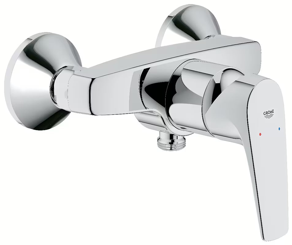 Ścienna jednouchwytowa bateria prysznicowa Grohe Start Flow w wykończeniu chrom
