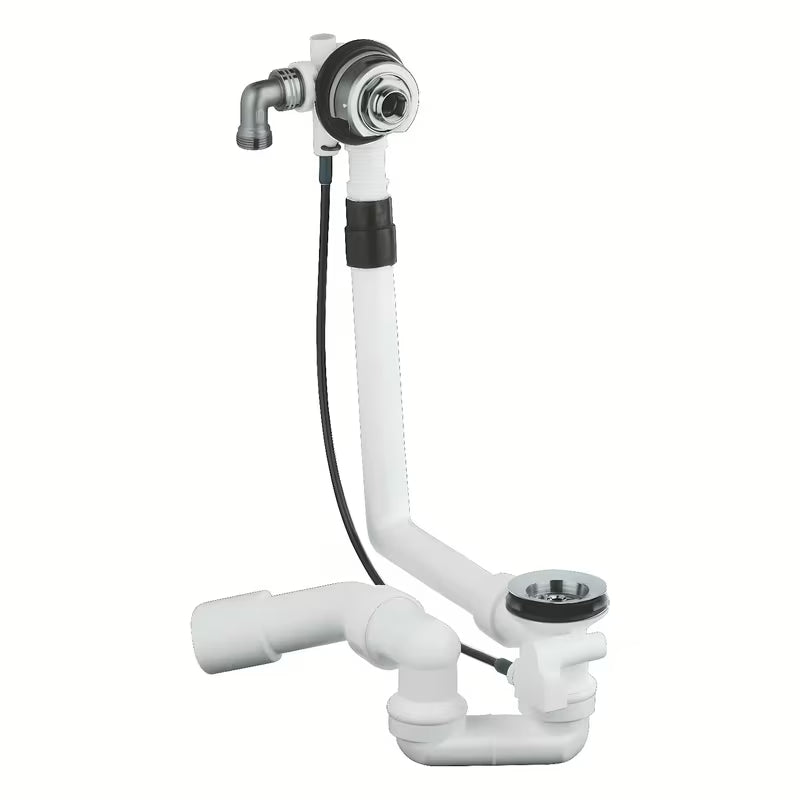 Grohe Talentofill automat wannowy pro profilowany wanny z syfonem i kolanem odpływowym 45°.