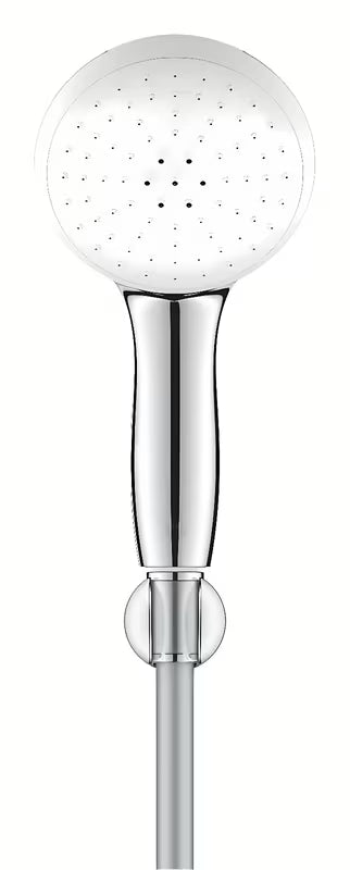 Grohe Tempesta zestaw wannowy w chromie ze słuchawką prysznicową Tempesta 110, wężem Relexaflex 1250 mm i uchwytem ściennym.