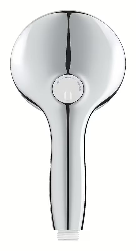 Chromowana słuchawka prysznicowa Grohe Tempesta z trzema strumieniami Rain, Jet i Massage
